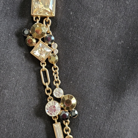 Dior Bracelet,  Stunning with diamond and topaz like stones. - Picture 5 of 6